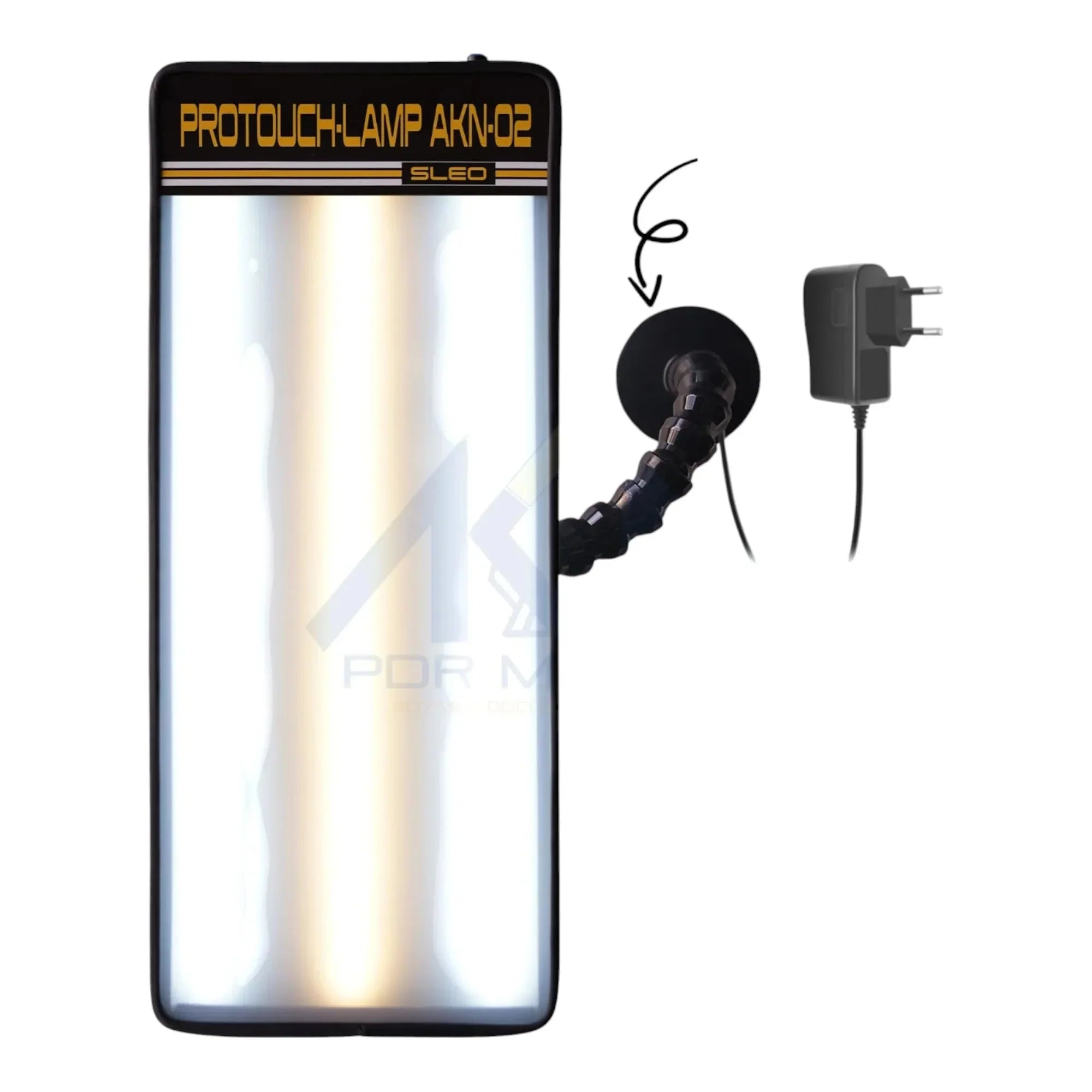 Triple-LED PDR Inspection Light – 45cm Length, 18cm Width, Magnetic/Suction Mount, Adjustable Brightness InoxPDR